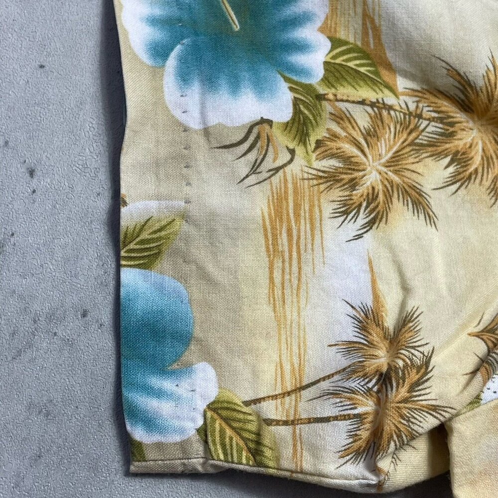 Vtg RJC Hawaiian Shirt Mens XXL Short Sleeve Island Floral Aloha Single Stitch - Picture 3 of 5